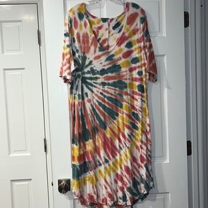 Torrid Tie Dyed Super Soft Dress Size 2X